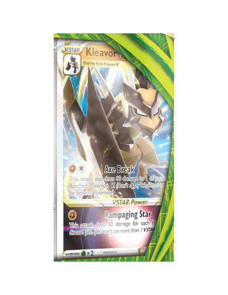 Caja de Colección Kleavor VSTAR Pokémon TCG - 6 Paquetes Caja de Colección Kleavor VSTAR Pokémon TCG - 6 Paquetes