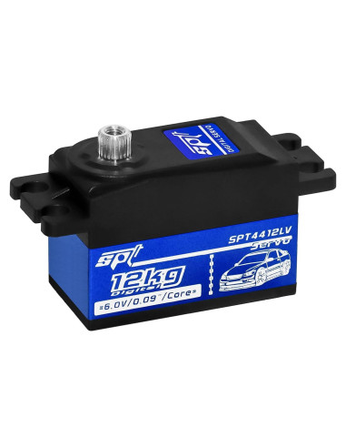 Servo Digital 12kg WOAEIUOS Bajo Perfil para Coche RC 1/10