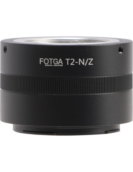 Adaptador de Lente FOTGA T2 a Nikon Z - Manual, Metal Adaptador de Lente FOTGA T2 a Nikon Z - Manual, Metal