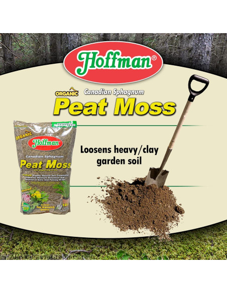 Musgo de Turba Sphagnum Canadiense Hoffman 15503 - 10L Musgo de Turba Sphagnum Canadiense Hoffman 15503 - 10L