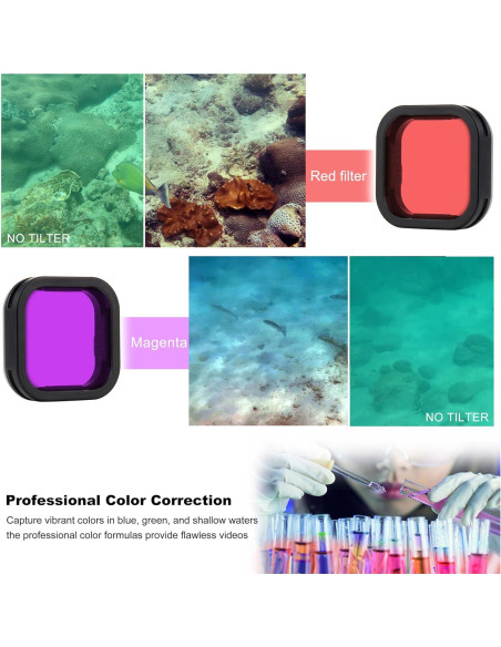 Conjunto de Filtros ND GEPULY para GoPro Hero 13 Black Conjunto de Filtros ND GEPULY para GoPro Hero 13 Black