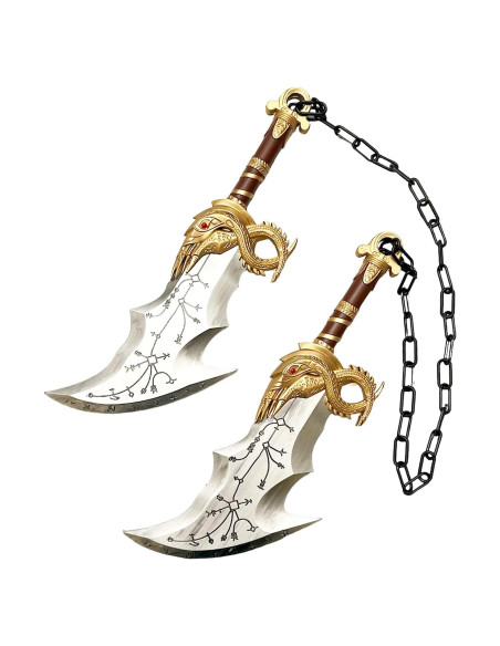 Espada de Espuma Kratos 43 cm Caos Medieval Cosplay LARP Espada de Espuma Kratos 43 cm Caos Medieval Cosplay LARP