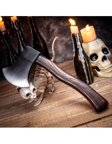 Hacha Falsa de Halloween Spooktacular Creations - Juguete Realista