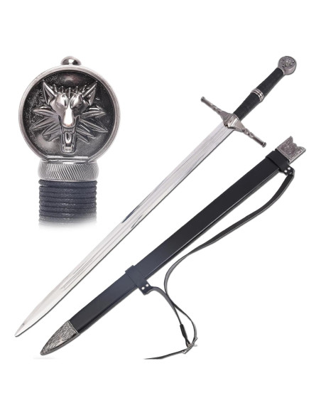 Espada de dos manos Ziqing de acero inoxidable 107 cm para cosplay Espada de dos manos Ziqing de acero inoxidable 107 cm para cosplay