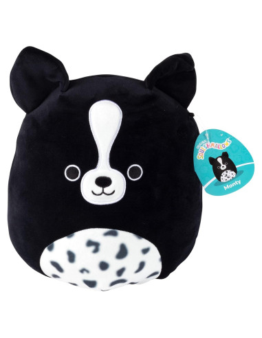 Squishmallows Monty Cachorro Border Collie 25.4 cm Jazwares