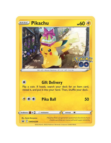 Pokémon TCG: GO Tin Snorlax - 2 Cartas Foil y 4 Paquetes