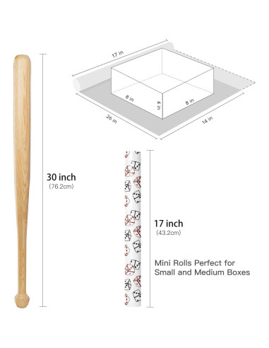 Papel de Regalo RUSPEPA Juego de Dados 43.2 cm x 5 m