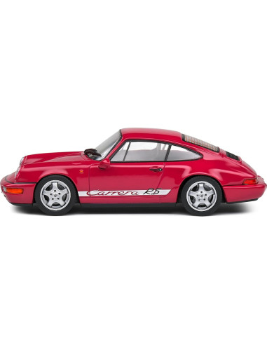 Modelo a Escala 1:43 Porsche 964 RS Rojo 1992 Solido