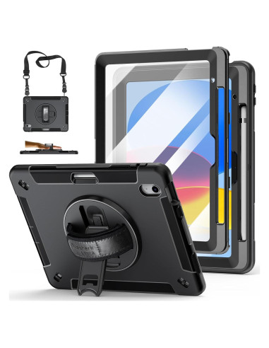 Funda Miesherk para iPad 11"/10.9" con Soporte y Correa