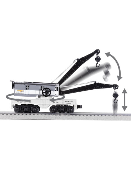 Carro Grúa O Gauge Lionel Chevy 20.32 cm Manual Carro Grúa O Gauge Lionel Chevy 20.32 cm Manual
