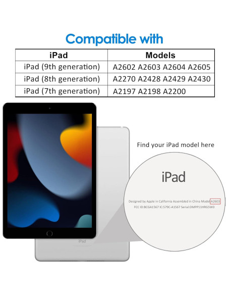 Protector de Pantalla JETech para iPad 10.2" Vidrio Templado Protector de Pantalla JETech para iPad 10.2" Vidrio Templado