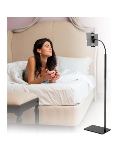 Soporte de Piso Ajustable LanPavilion para iPad y Tabletas