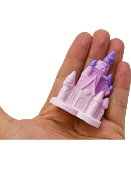 5 Figuras de Castillo en Miniatura Pinenjoy - Resina 4-6 cm 5 Figuras de Castillo en Miniatura Pinenjoy - Resina 4-6 cm
