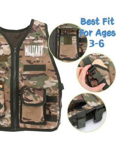 Disfraz Militar Deluxe Liberty Imports para Niños 3-6 Años 2