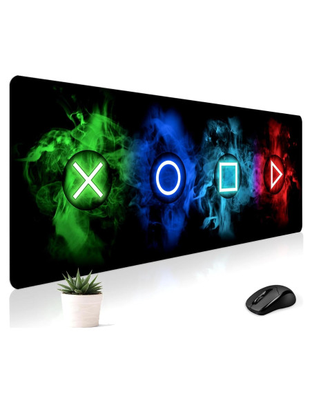 Mousepad Gaming Stanoha XXL 76x30 cm Antideslizante Mousepad Gaming Stanoha XXL 76x30 cm Antideslizante