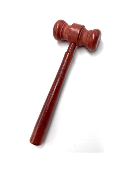 Mazo de Juez de Madera Aliotech para Disfraz de Halloween Mazo de Juez de Madera Aliotech para Disfraz de Halloween