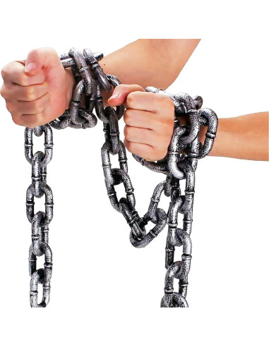 Cadena de Halloween de Plástico 3.66m - Accesorio de Disfraz
