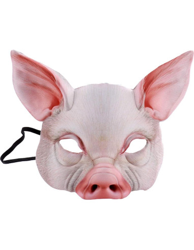 Máscara de Cerdo Soochat para Halloween y Fiestas - Unisex