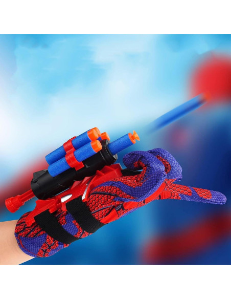 Juego de 2 Lanzadores de Telaraña YUETIANE con Dardos Juego de 2 Lanzadores de Telaraña YUETIANE con Dardos