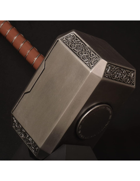 Martillo de Thor con Base ZKBWFLA 44cm Accesorio Cosplay Martillo de Thor con Base ZKBWFLA 44cm Accesorio Cosplay