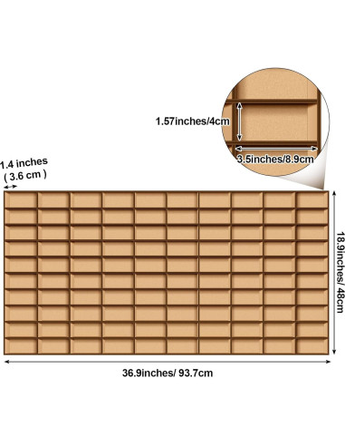 Estante de Madera para Autos de Juguete Menkxi - 2 Pcs 220 Autos