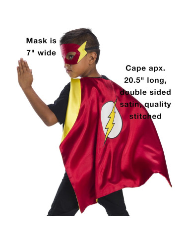 Conjunto de Disfraz de Superhéroe Rubie's para Niños - 4 Capas y 3 Máscaras