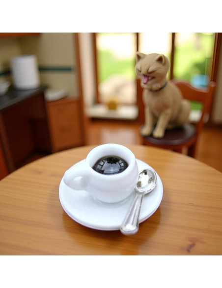 Accesorios Casa de Muñecas Wentoenapp Taza Café Miniatura 1:12 Accesorios Casa de Muñecas Wentoenapp Taza Café Miniatura 1:12