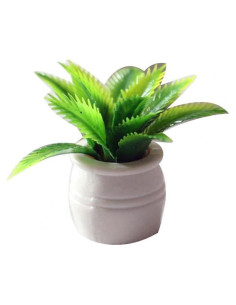 Planta Bonsái Miniatura en Maceta Zhuluck 2.5x0.5cm Decorativa