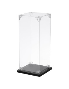 Caja de Exhibición Acrílica MECCANIXITY 10x10x25cm Transparente