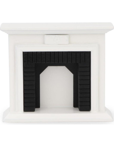 Chimenea Miniatura Cutemini 1:12 Blanca para Casa de Muñecas