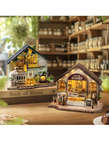 Kit Casa Miniatura DIY CUTEROOM Estudio de Plantas 23x13x18.5cm