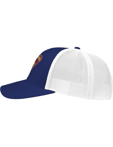Gorro Trucker Ajustable Popfunk Superman 2025 Bordado Unisex