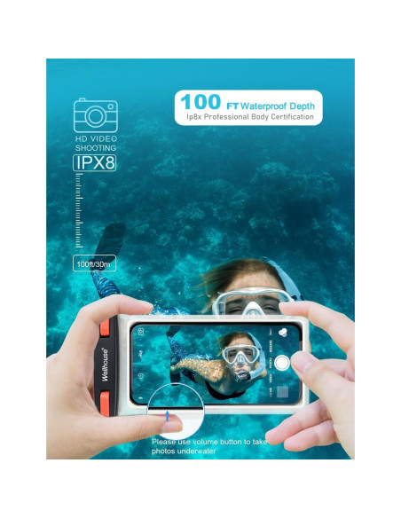 Wellhouse Funda Impermeable para Smartphone hasta 7" - Negro Wellhouse Funda Impermeable para Smartphone hasta 7" - Negro