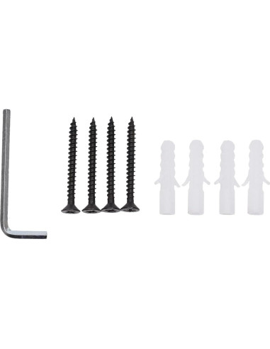 Estanterías de Pared de Metal Gdrasuya10 3 Niveles 58x18cm