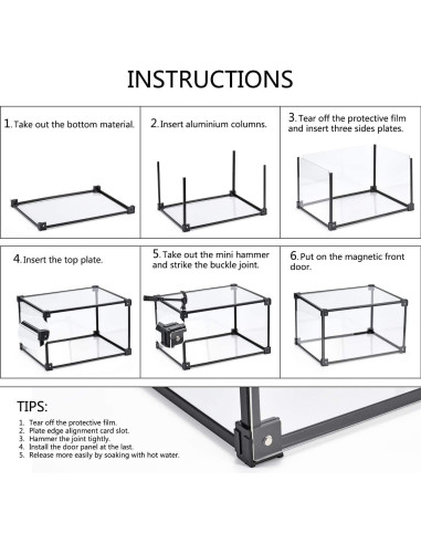 Caja de Almacenamiento de Zapatos KOKOIN 4PC Transparente