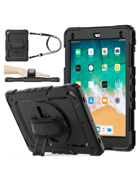 Funda SEYMAC para iPad 6ta/5ta/Air 2/Pro 9.7, Protección 360 Funda SEYMAC para iPad 6ta/5ta/Air 2/Pro 9.7, Protección 360