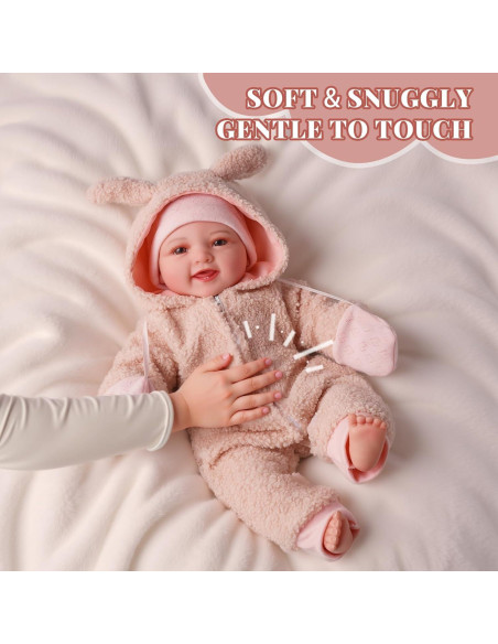 Muñeca de Bebé Realista BABESIDE 43cm con Accesorios Muñeca de Bebé Realista BABESIDE 43cm con Accesorios