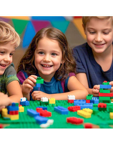 Bloques de Construcción 3 Nutrias 1000 Piezas para Niños