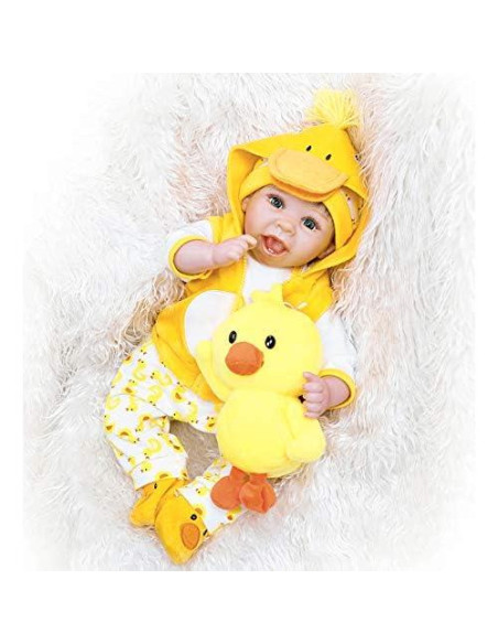 Conjunto de Ropa para Muñecas Renacidas 22" Pedolltree 5 Piezas Conjunto de Ropa para Muñecas Renacidas 22" Pedolltree 5 Piezas