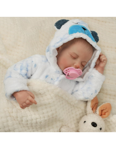 Muñeca Reborn 45.72 cm Pinkpeach con accesorios y certificado Muñeca Reborn 45.72 cm Pinkpeach con accesorios y certificado
