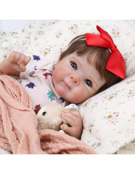 Muñeca de bebé renacida KSBD 50 cm con venas realistas Muñeca de bebé renacida KSBD 50 cm con venas realistas