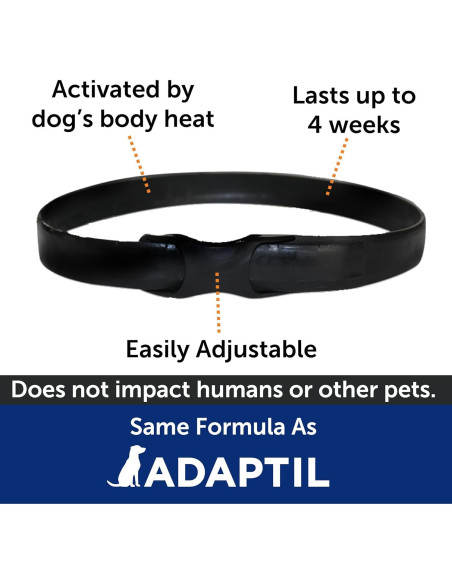 Collar Antiestrés ThunderEase para Perros Grande - Feromonas Collar Antiestrés ThunderEase para Perros Grande - Feromonas