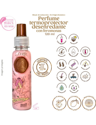 Perfume para Cabello Ritual Botánico 120ML - Termoprotector y Desenredante con Feromonas