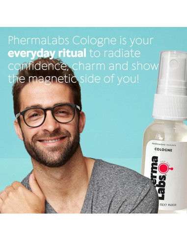 Colonia de Feromonas Masculinas PhermaLabs - Fragancia Original 85g
