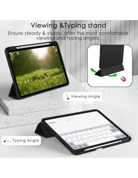 Funda ZryXal iPad Pro 13" M4 2024 con Soporte Lápiz Funda ZryXal iPad Pro 13" M4 2024 con Soporte Lápiz