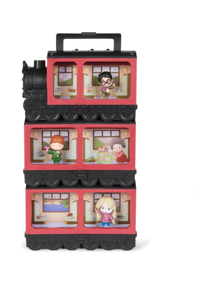 Estuche de Recopilación Harry Potter Expreso de Hogwarts con 3 Figuras Estuche de Recopilación Harry Potter Expreso de Hogwarts con 3 Figuras
