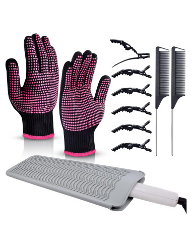 Guantes Resistentes al Calor MORGLES 2 Pcs para Estilizado