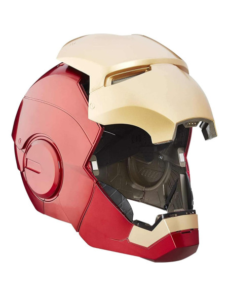 Casco Electrónico Iron Man Marvel Legends con LED y Sonido Casco Electrónico Iron Man Marvel Legends con LED y Sonido