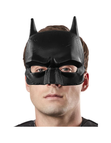 Máscara media de disfraz Rubie's Batman para hombres - Talla única