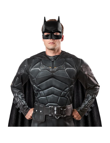 Máscara media de disfraz Rubie's Batman para hombres - Talla única